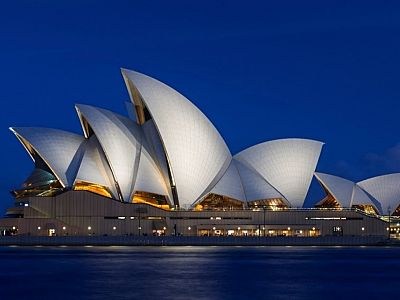 Sydney opera House at Twilight